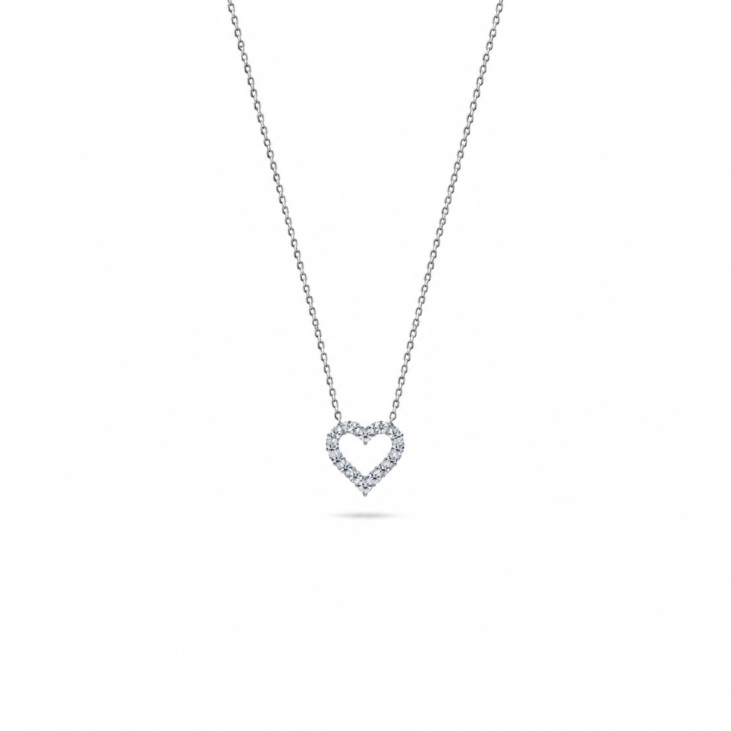 Wide editorial photo of the Vivienne pendant.